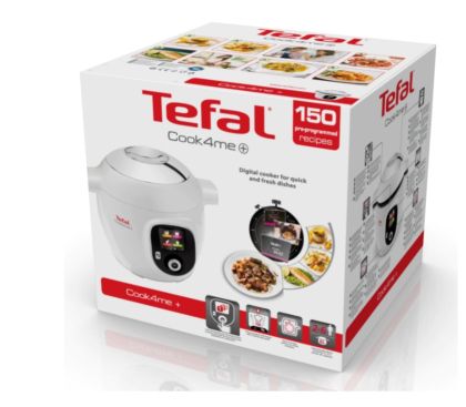 Мултикукър Tefal CY851130 COOK4ME Standard + 150 BG recipes, 1600W, 6L
