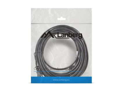Кабел Lanberg CEE 7/7 -> IEC 320 C13 power cord 10m VDE, black