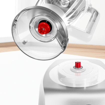 Кухненски робот BOSCH MC812S820, Food processor, MultiTalent 8, 1250 W, add.Tritan blender, Citrus press, Dough Tool, Whisk, White - Brushed stainless steel
