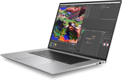 Лаптоп HP Zbook Studio 16 G9, Core i7-12800H(up to 4.8GHz/24MB/14C), 16" AG WUXGA 400nits, 32GB 4800Mhz 2DIMM, 1TB PCIe SSD, WiFi 6E + BT 5.2, NVIDIA RTX A3000 12GB, Backlit Kbd, FPR, 6C Long Life, W11p64 Dwngrd W10p64