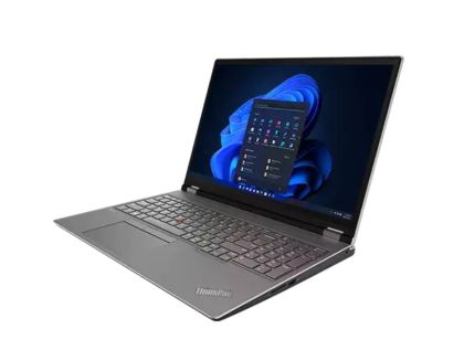 Лаптоп Lenovo ThinkPad P16 G1 Intel Core i7-12800HX (up to 4.8GHz, 25MB), 16GB(8+8) DDR5 4800MHz, 512GB SSD, 16" WUXGA (1920x1200) IPS AG, NVIDIA RTX A2000/8GB, WLAN, BT, FHD 1080p Cam, FPR, SCR, Backlit KB, Color Calibration, 6cell, Win11Pro, 3Y