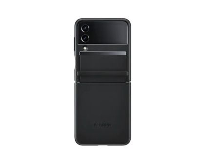 Калъф Samsung Flip4 Flap Leather Cover Black