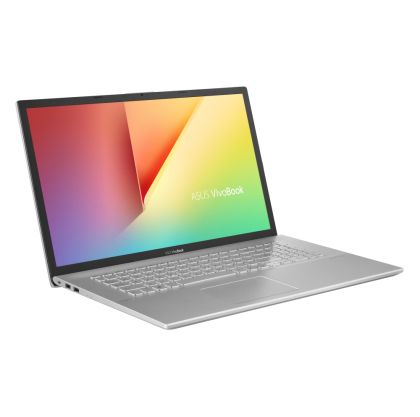 Лаптоп Asus VivoBook 17 X712EA-AU511W, Intel Core i5-1135G7 Processor 2.4 GHz (8M Cache, up to 4.2 GHz, 4 cores), 17.3`` FHD+(1920x1080), DDR4 8GB(ON BD.),512G PCIEG3 SSD, Windows 11,Transparent Silver