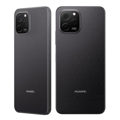 Мобилен телефон Huawei Nova Y61 Midnight Black, 6.52 HD+, 1600x720, 4GB+64GB, 50MP+2MP+2MP/5MP, 4G LTE, WIFi 802.11 b/g/n, 2.4GHz, BT 5.1, USB -C, FPT, 5000 mAh, EMUI 12.0