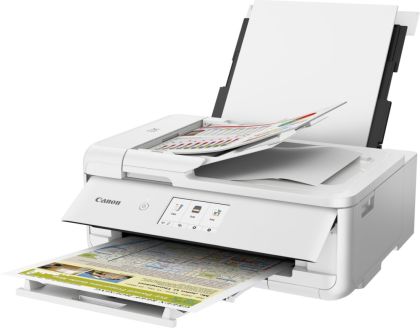 Мастилоструйно многофункционално устройство Canon PIXMA TS9551C All-In-One, White