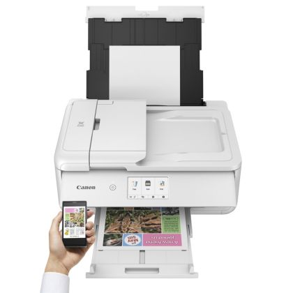 Мастилоструйно многофункционално устройство Canon PIXMA TS9551C All-In-One, White