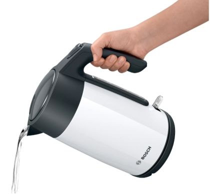 Електрическа кана Bosch TWK7L461, Kettle, 2400 W, 1.7 l, White