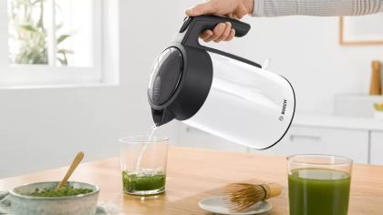 Електрическа кана Bosch TWK7L461, Kettle, 2400 W, 1.7 l, White