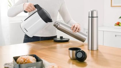 Електрическа кана Bosch TWK7L461, Kettle, 2400 W, 1.7 l, White
