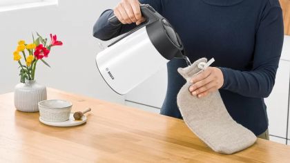 Електрическа кана Bosch TWK7L461, Kettle, 2400 W, 1.7 l, White