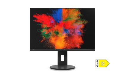Монитор Fujitsu DISPLAY P2410 WS Wide 24", LED, PL, IPS, 5ms, 1000:1, 300cd/m2, 1920x1200 16:10, DP(Daisy Chain), DP, HDMI, 4xUSB, USB-C, LAN, 6-in-1 stand, Sp.2x2W, Heig adj.150mm, Rot. 90°,Tilt, Sw.angle 345°, Black+Fujitsu Wireless KB Mouse Set LX410 U