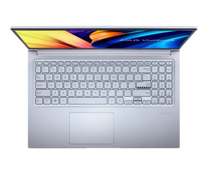 Лаптоп Asus VivoBook 15 X1502ZA-BQ522W, Intel Core i5-1235U 1.3 GHz,(8M Cache, up to 4.4 GHz), 15.6" IPS-level Panel ,FHD, (1920x1080), DDR4 16GB(8ON BD.), SSD 512G PCIE G3X2, Windows 11, Icelight Silver