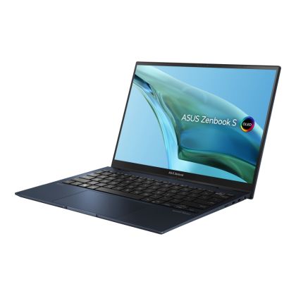 Лаптоп Asus Zenbook Flip OLED UP5302ZA-OLED-LX731X, Numpad, INTEL I7-1260P, OLED 13.3" WQXGA+ (2880 x 1800) 16:10, Touch, 16GB LPDDR5 (ON BD), PCIEG4 1TB SSD, Win 11 Pro, Ponder Blue