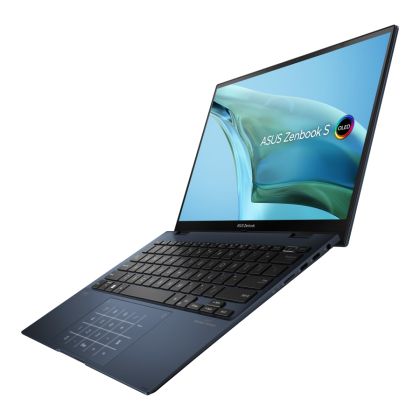 Лаптоп Asus Zenbook Flip OLED UP5302ZA-OLED-LX731X, Numpad, INTEL I7-1260P, OLED 13.3" WQXGA+ (2880 x 1800) 16:10, Touch, 16GB LPDDR5 (ON BD), PCIEG4 1TB SSD, Win 11 Pro, Ponder Blue