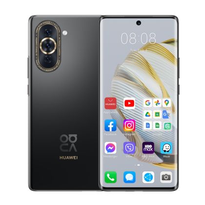 Мобилен телефон Huawei Nova 10 Starry Black, NCO-LX1, 6.67", 2400x1080,  Qualcomm Snapdragon 778G 4G, 8GB+128GB, CAM 50+8+2MP/60MP Fron Camera, 4000mAh, FPT, BT5.2, USB Type-C 2.0,  HMS, EMUI 12