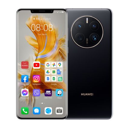 Мобилен телефон Huawei Mate 50 Pro Black, DCO-LX9, 6.74" OLED, 2616x1212, Snapdragon 8+ Gen 1 4G, 8GB+256GB, Camera 50+13+64/13MP, 802.11 a/b/g/n/ac/ax, 4700mAh, BT 5.2, NFC, USB Type C, EMUI 13