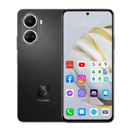 Мобилен телефон Huawei Nova 10 SE Black, BNE-LX1, 6.67", 2400x1080, Qualcomm Snapdragon 680 4G, 8GB, 128GB, Camera 108+8+2MP/ Front 16MP, 4500mAh, FPT, BT 5.0, USB Type-C 2.0, HMS, EMUI 12