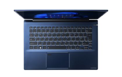 Лаптоп Dynabook Toshiba Portege X40-K-10M, Intel Core i7-1260P, DDR4 3200 16 GB (2x8), M.2 PCIe 512G SSD, 14.0 FHD IPS 250 nit non-glare, HD Camera, Bluetooth, Intel 11ax+acagn+BT (2x2), Win11 Pro, Blue, backlight KB, 3Y Gold On-site Europe