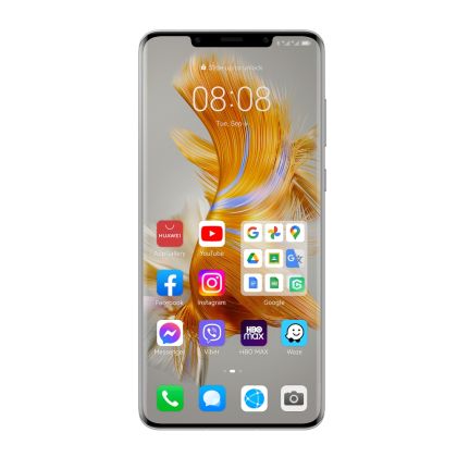 Мобилен телефон Huawei Mate 50 Pro Silver, DCO-LX9 6.74" OLED, 2616x1212, Snapdragon 8+ Gen 1 4G, 8GB+256GB, Camera 50+13+64/13MP, 802.11 a/b/g/n/ac/ax + Huawei FreeBuds 5i Isle blue