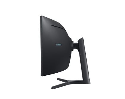 Монитор Samsung 49" 49A950 VA QLED, 120 Hz, 4 ms GTG, 5120x1440, 350 cd/m2, 3000:1, HDR 400, Eye Saver, Flicker Free, USB Type C, LAN, 3xUSB 3.0, Display Port, 2xHDMI, Speakers, Headphone Jack, 178°/178°, Black