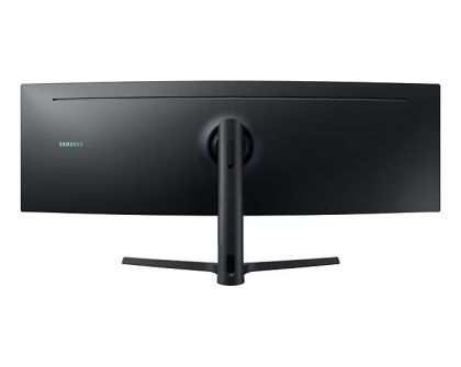 Монитор Samsung 49" 49A950 VA QLED, 120 Hz, 4 ms GTG, 5120x1440, 350 cd/m2, 3000:1, HDR 400, Eye Saver, Flicker Free, USB Type C, LAN, 3xUSB 3.0, Display Port, 2xHDMI, Speakers, Headphone Jack, 178°/178°, Black