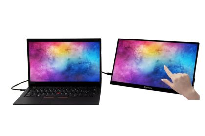 Монитор Verbatim PMT-15 Portable Touchscreen Monitor 15.6" Full HD 1080p Metal Housing