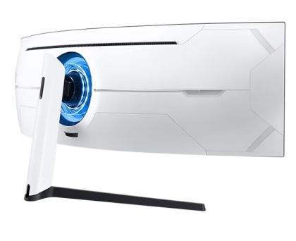 Монитор Samsung 49AG950, 49" Odyssey Neo G9, Curved VA Mini QLED, 1000R, 240Hz, 1ms GTG, 5120 x 1440, 32:9, 420cd/m2, DP 1.4, 2xHDMI 2.1, 2xUSB 3.0, Black