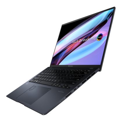 Лаптоп Asus Zenbook Pro OLED UX6404VV-OLED-P941X, INTEL I9-13900H, OLED 14.5" WQXGA+ (2880 x 1800) 16:10, 32GB LPDDR5(16ON BD),1TB SSD, RTX 4060 8GB GDDR6,DIALPAD,Windows 11 Pro, Bag, Tech Black