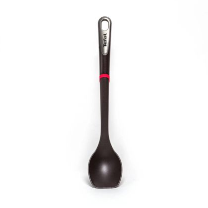 Лъжица Tefal K2060514, Ingenio, Spoon, Kitchen tool, Termoplastic, 39.8x9x4.6cm, Up to 230°C, Dishwasher safe, black