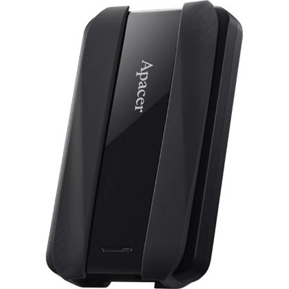Твърд диск Apacer AC533, 2TB 2.5" SATA HDD USB 3.2 Portable Hard Drive Plastic / Rubber Jet black