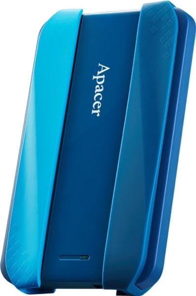 Твърд диск Apacer AC533, 2TB 2.5" SATA HDD USB 3.2 Portable Hard Drive Plastic / Rubber Vibrant blue