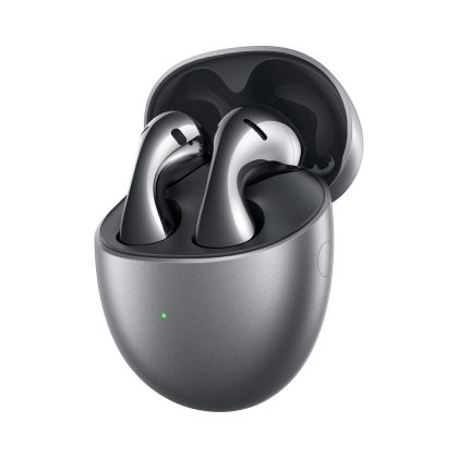Слушалки Huawei Freebuds 5 Silver Forest,  Music playback duration: approx. 5.0 hours (with ANC disabled), Voice call duration:approx. 4.0 hours (with ANC disabled), BT 5.2, 42 mAh