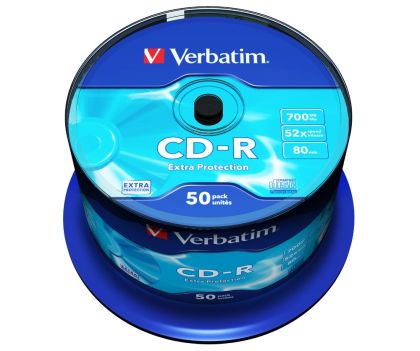 Медия Verbatim CD-R 700MB 52X EXTRA PROTECTION SURFACE (50 PACK)