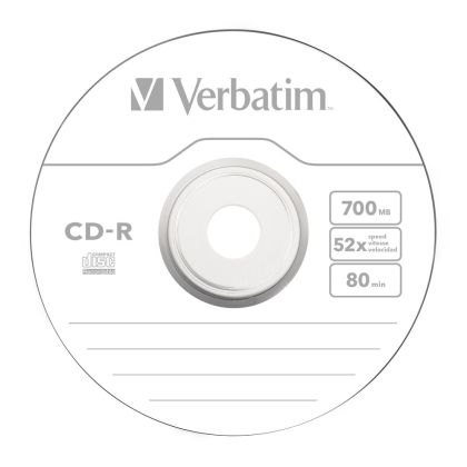 Медия Verbatim CD-R 700MB 52X EXTRA PROTECTION WRAP (50 PACK)