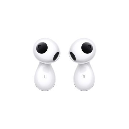 Слушалки Huawei Freebuds 5, Ceramic White, Music playback duration: approx. 5.0 hours (with ANC disabled), Voice call duration:approx. 4.0 hours (with ANC disabled), BT 5.2, 42 mAh