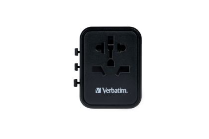 Адаптер Verbatim UTA-01 Universal Travel Adapter with 2 x USB-A ports