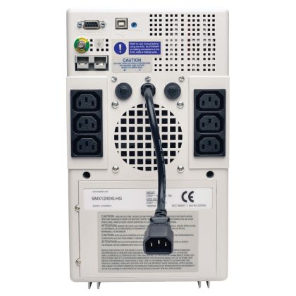 Непрекъсваем ТЗИ Tripp Lite by Eaton UPS SmartPro 230V 1kVA 750W Medical-Grade Line-Interactive Tower UPS with 6 Outlets, Full Isolation, Expandable Runtime
