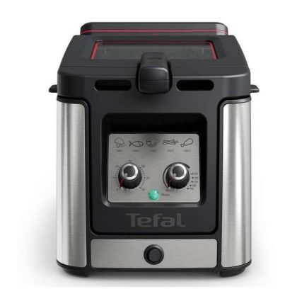 Фритюрник Tefal FR600D10, CLEAR DUO (ODORLESS), 1.2kg (3.5L), 2000W, adjustable temp & timer (30min), removable bowl, cool touch, on/off