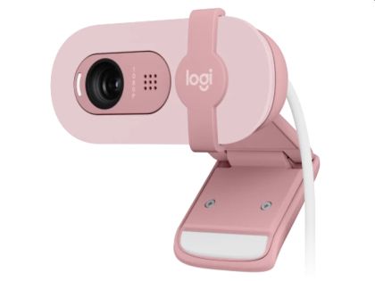 Уебкамера Logitech Brio 100 Full HD Webcam - ROSE - USB - N/A - EMEA28-935 - WEBCAM