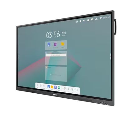 Интерактивен дисплей Samsung Interactive E-Board WA75C 75" Android OS  4K Digital Flipchart TOUCH , Mirroring, Wi-Fi, Black