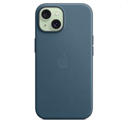 Калъф Apple iPhone 15 FineWoven Case with MagSafe - Pacific Blue