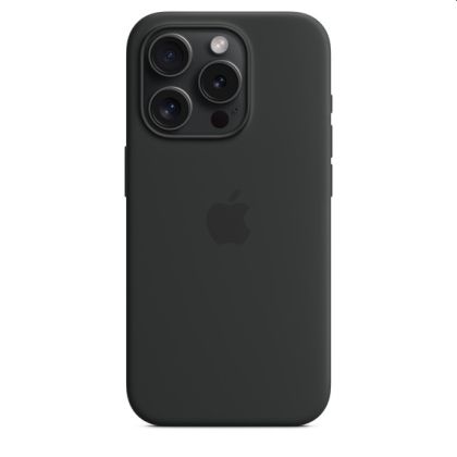 Калъф Apple iPhone 15 Pro Silicone Case with MagSafe - Black