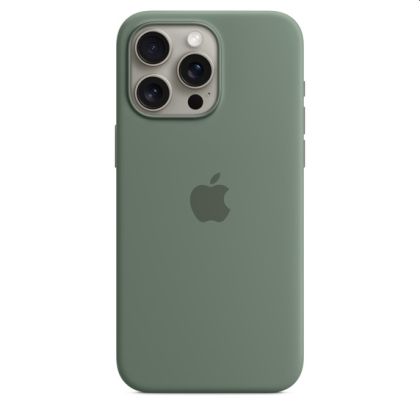 Калъф Apple iPhone 15 Pro Max Silicone Case with MagSafe - Cypress
