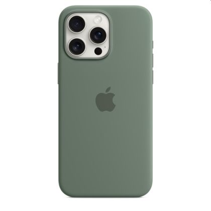 Калъф Apple iPhone 15 Pro Max Silicone Case with MagSafe - Cypress