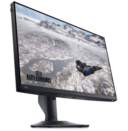 Монитор Dell Alienware AW2524HF, 24.5" LED Anti-Glare, IPS, 0.5 ms GtG, AMD FreeSync Premium, G-Sync, 1000:1, 400 cd/m2, 1920x1080 FullHD, 99% sRGB , HDMI, DP, USB-C, USB 3.0 Hub, Height Adjustable, Pivot, Swivel, Tilt, Dark Side of the Moon