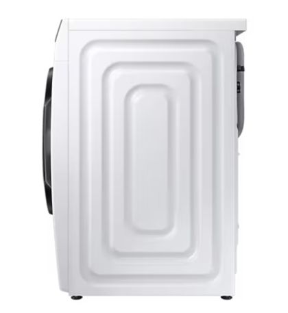 Пералня Samsung WW80T534DATAS7, Washing Machine, 8 kg, 1400 rpm,  Digital inverter motor, Energy Efficiency A, Spin Efficiency B, AI Control, Auto dispense, Eco Bubble, Bubble Soak, Hygiene Steam, WiFi , Smart Things, AI Energy mode, White, Black door