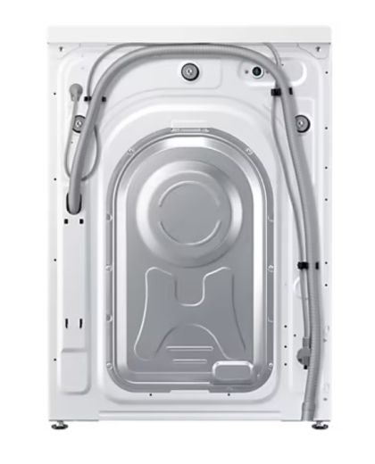 Пералня Samsung WW80T534DATAS7, Washing Machine, 8 kg, 1400 rpm,  Digital inverter motor, Energy Efficiency A, Spin Efficiency B, AI Control, Auto dispense, Eco Bubble, Bubble Soak, Hygiene Steam, WiFi , Smart Things, AI Energy mode, White, Black door