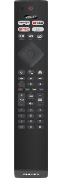 Телевизор Philips 55PUS8818/12, 55" THE ONE, UHD 4K LED, 120 Hz, 3840x2160, DVB-T/T2/T2-HD/C/S/S2, Google TV, Quad Core with Al, Swivel stand, 90% DCI/P3, 16GB, VRR FreeSync, BT5.0, HDMI 2.1, 2xUSB, Cl+, 802.11ac, Lan, 40W+Logitech Wireless Touch Keyboard