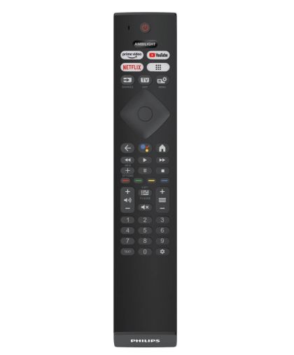 Телевизор Philips 65PUS8518/12, 65" THE ONE, UHD 4K LED, 120Hz, 3840x2160, DVB-T/T2/T2-HD/C/S/S2, Ambilight 3, Google TV, Quad Core P5 Perfec with Al, 16GB, VRR, HDMI, 2xUSB, Cl+, WCG 90% DCI/P3, 802.11ac, Lan, 20W RMS, Alum+Logitech Wireless Touch Keyboa