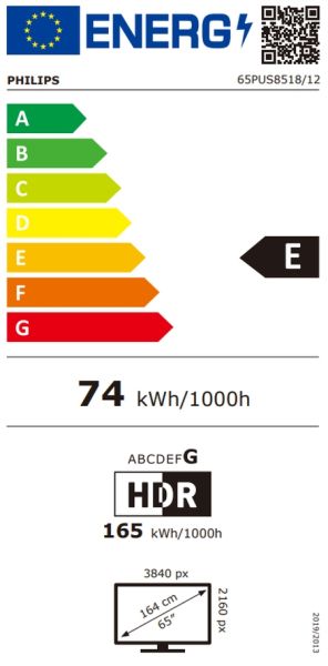 Телевизор Philips 65PUS8518/12, 65" THE ONE, UHD 4K LED, 120Hz, 3840x2160, DVB-T/T2/T2-HD/C/S/S2, Ambilight 3, Google TV, Quad Core P5 Perfec with Al, 16GB, VRR, HDMI, 2xUSB, Cl+, WCG 90% DCI/P3, 802.11ac, Lan, 20W RMS, Alum+Logitech Wireless Touch Keyboa